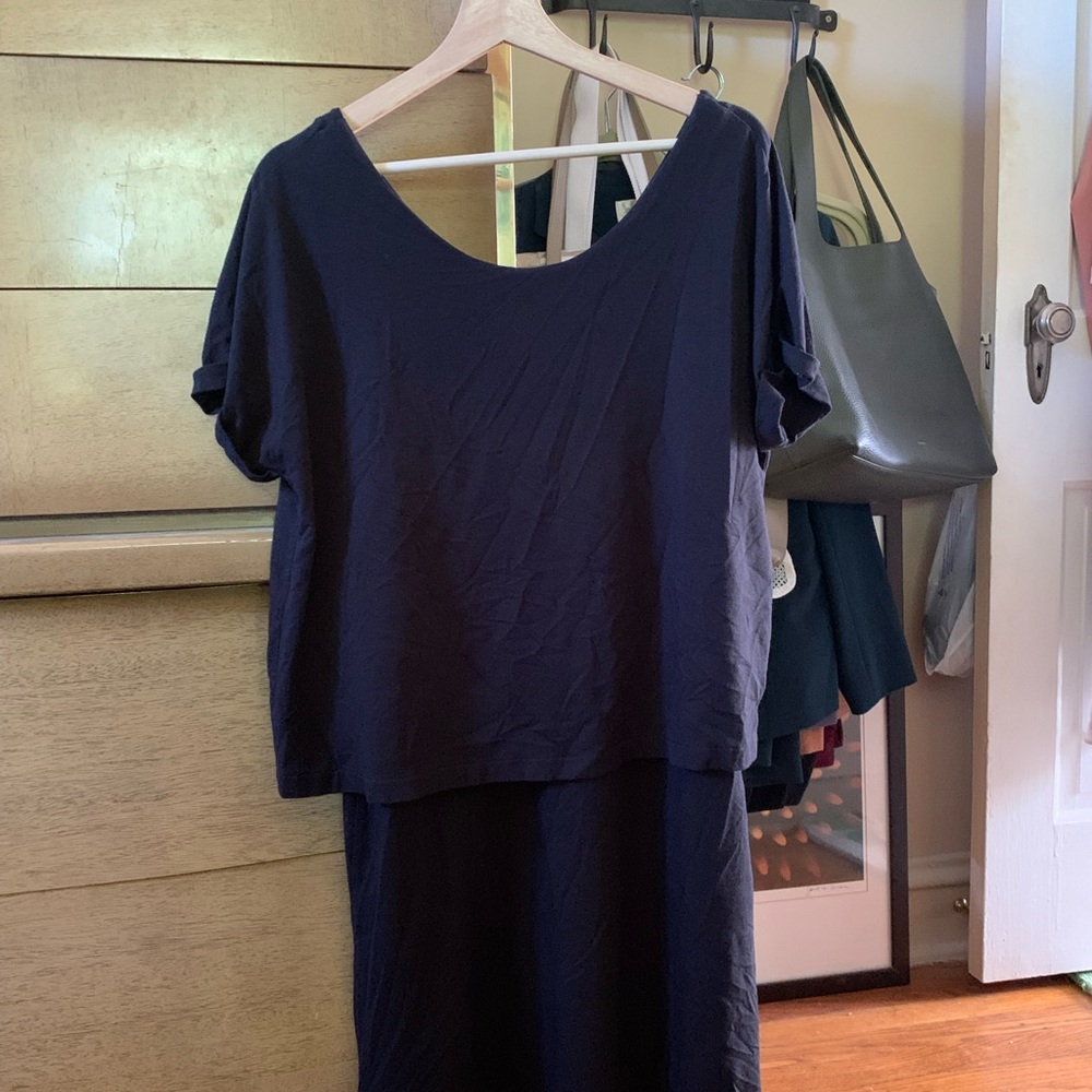 Cuyana overlay dress